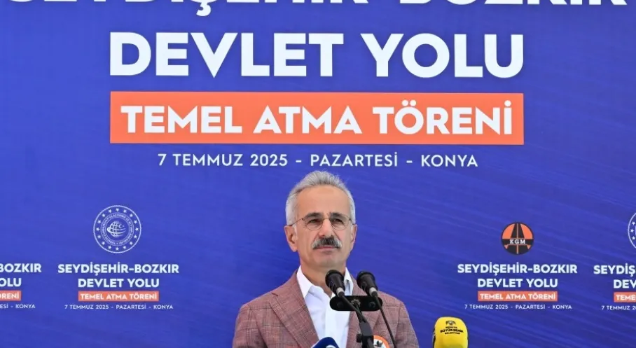 Konya'da Ulaşım Hamlesi: Seydişehir-Bozkır Yolu Temeli Atıldı!