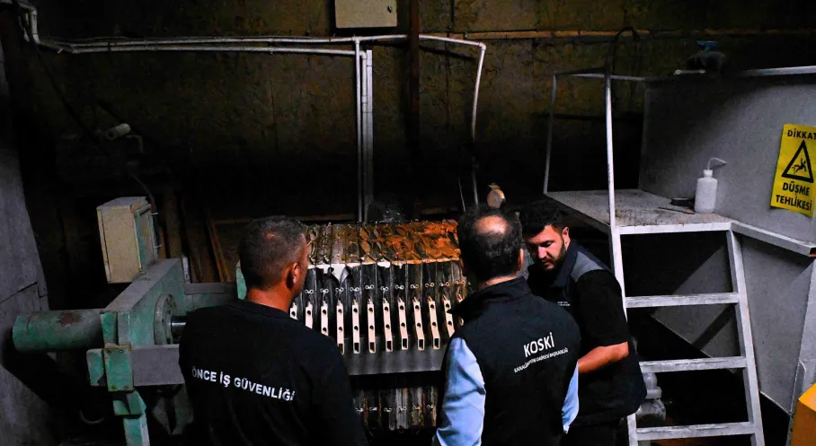 KOSKİ’den Atıksu Kirliliğine Sıkı Denetim
