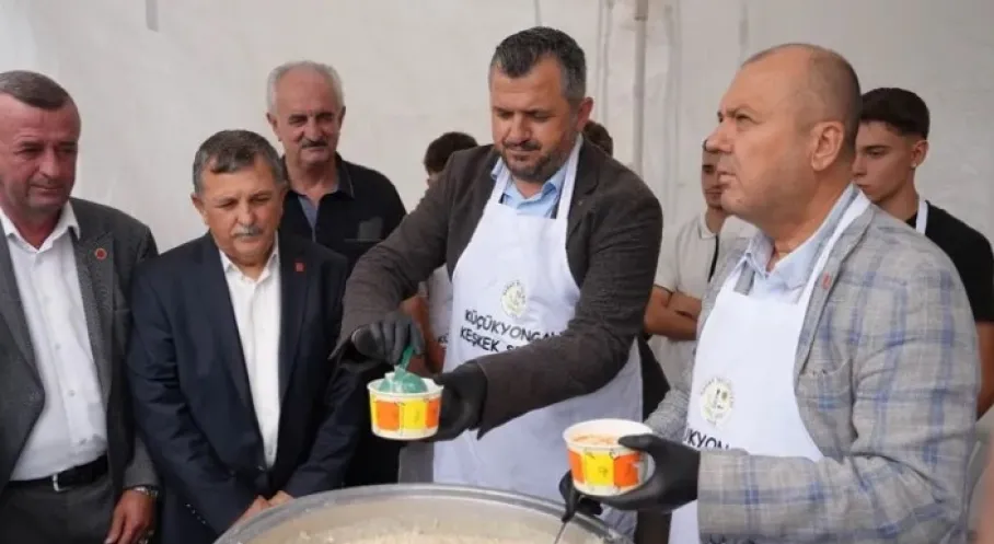 Küçükyoncalı Keşkek Şenliği Coşkusu! Gelenek Yaşatıldı