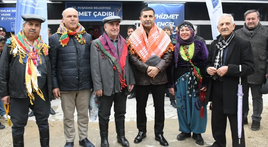 Kuşadası Belediyesi'nde Radikal Değişim: Hizmetler Yörük Çadırı'na Taşındı! Başkan Günel'den 'Hizmet Engellenemez' Mesajı