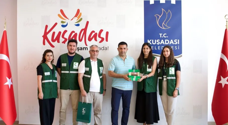 Kuşadası'ndan Yeşilay'a Tam Destek! Başkan Günel Bağımlılıkla Mücadeleye Söz Verdi