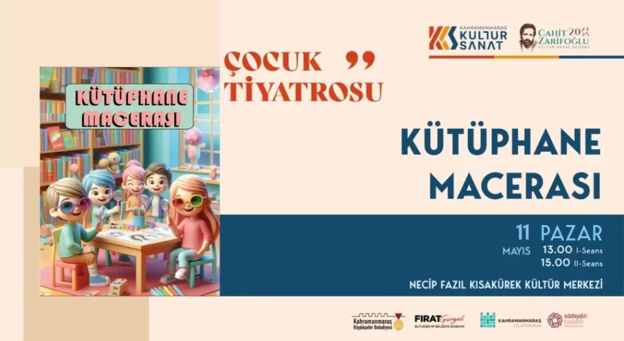 Kahramanmaraş'ta Çocuklara Özel Tiyatro Şöleni: 