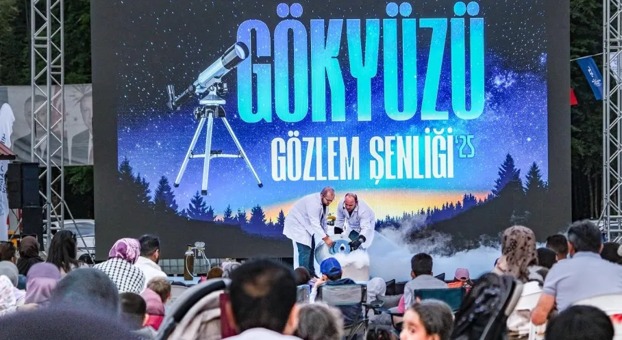 Kuzuyayla'da Uzay Şöleni: 12 Bin Kişi Gökyüzünü Keşfetti!