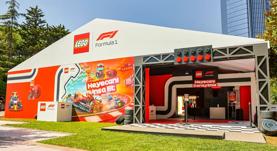 LEGO® ve Formula 1® İş Birliğiyle İstanbul'da Yarış Coşkusu!