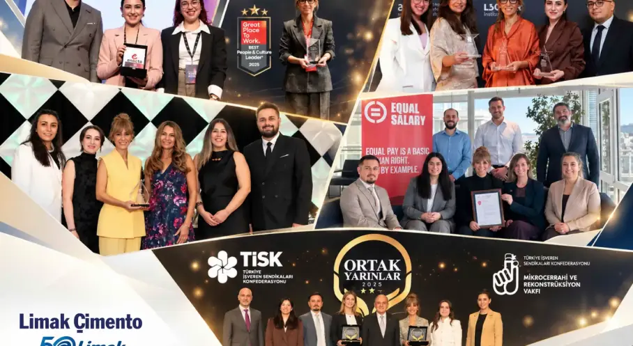 Limak Çimento'ya İnsan ve Kültür Uygulamalarıyla Uluslararası Ödüller 