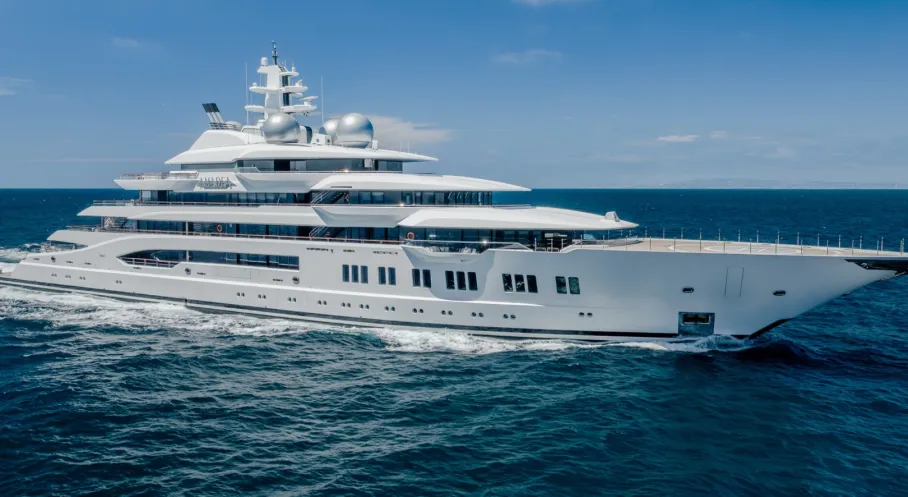 Lüks Süperyat Amadea İhaleyle Satılıyor! Kaçırılmayacak Fırsat