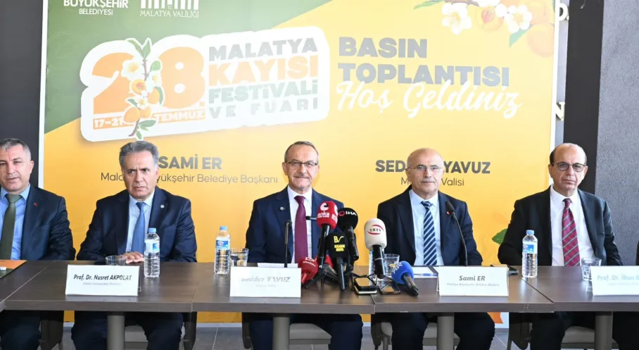 Malatya'nın Altın Meyvesi Geri Döndü! 28. Uluslararası Kayısı Festivali Şehre Bereket Katıyor!