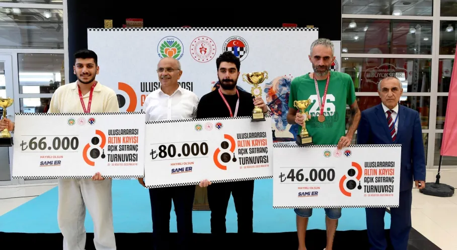 Malatya'da 8. Uluslararası Altın Kayısı Satranç Turnuvası Heyecanı Sona Erdi!