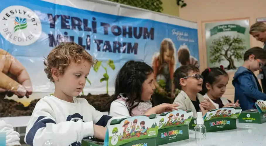 Malatya’da minik öğrencilere yerli tohum eğitimi