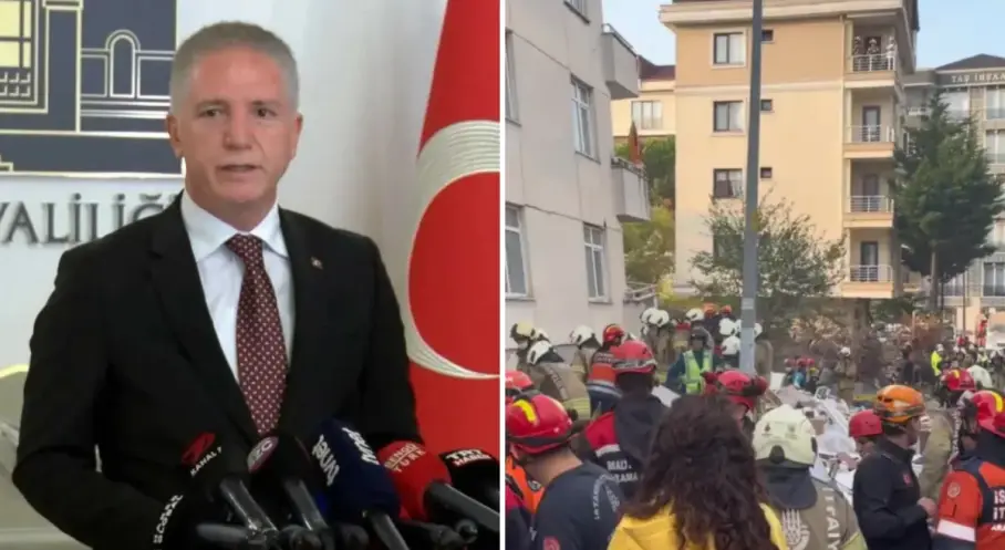 Maltepe’de çöken binada 3 kişi için arama sürüyor