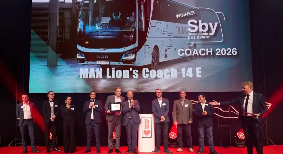 MAN Lion’s Coach E: 2026'nın En Sürdürülebilir Otobüsü Seçildi! Avrupa'da Bir İlk!