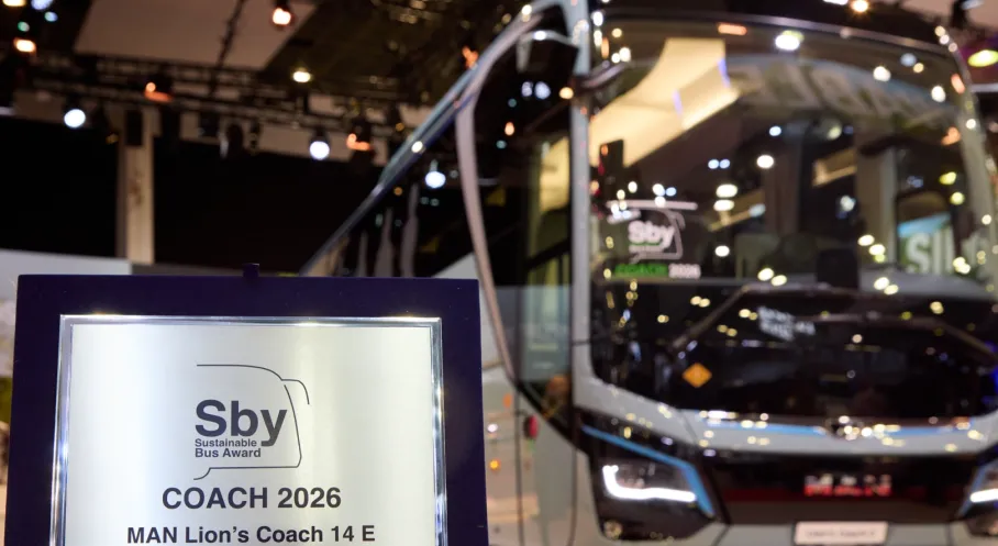 MAN Lion's Coach E: 2026'nın En Sürdürülebilir Otobüsü Seçildi!