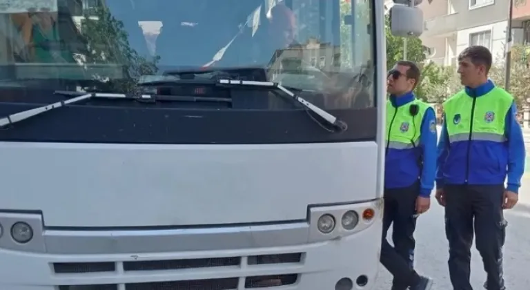 Manisa'da Servis Araçlarına Şok Baskın! Güvenlik Alarmı mı Verildi?