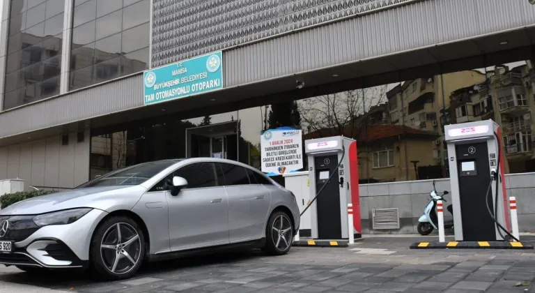 Manisa Büyükşehir'den Elektrikli Araçlar İçin Şarj İstasyonu Girişimi