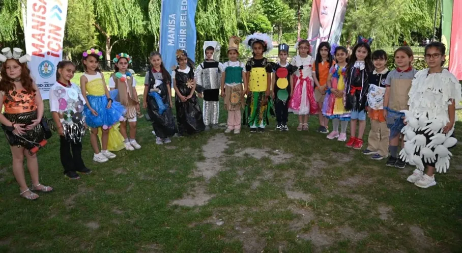 Manisa'da Tarzan Coşkusu: Çocuklar Çevre Bilinciyle Eğlendi!