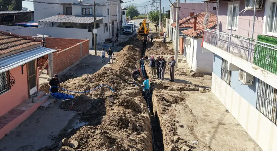 Manisa'da Yeşilköy’ün 40 Yıllık İçme Suyu Altyapısı Yenilendi