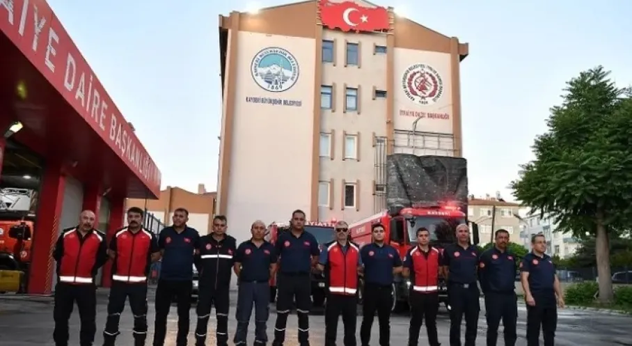 Manisa'daki Orman Yangınına Kayseri'den Anında Destek!