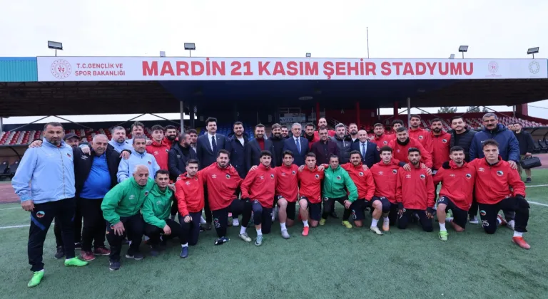 Mardin Valisi ve Mardin 1969 Spor’a Yeni 20 Milyon TL Destek Sözü Verdi