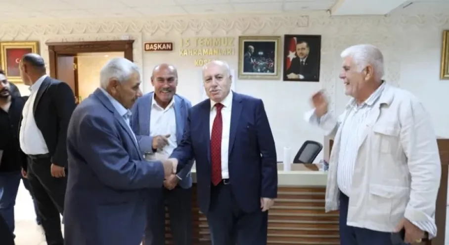 Mardin Yeşilli'de GES Projesi Krizi Tatlıya Bağlandı! Köylüler ve Başkan Anlaştı