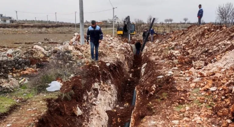 MARSU'dan Bahçebaşı Mahallesine Kanalizasyon Hattı Müjdesi