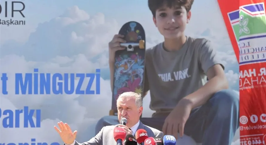 Mattia Ahmet Minguzzi Skate Parkı Açıldı: Bakan Bak'tan Duygusal Açıklamalar