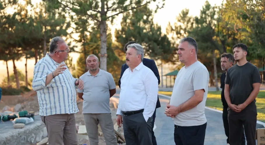 Melikgazi’de Gesi Mesire Alanı Yenileniyor