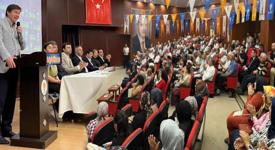 Menderes Türel'den Gazipaşa'da Birlik Mesajı: AK Parti Teşkilatı ile Buluştu!