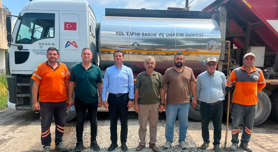 Mersin Büyükşehir Tarımsal Üretim Bölgelerinde Ulaşım Altyapısını Güçlendiriyor