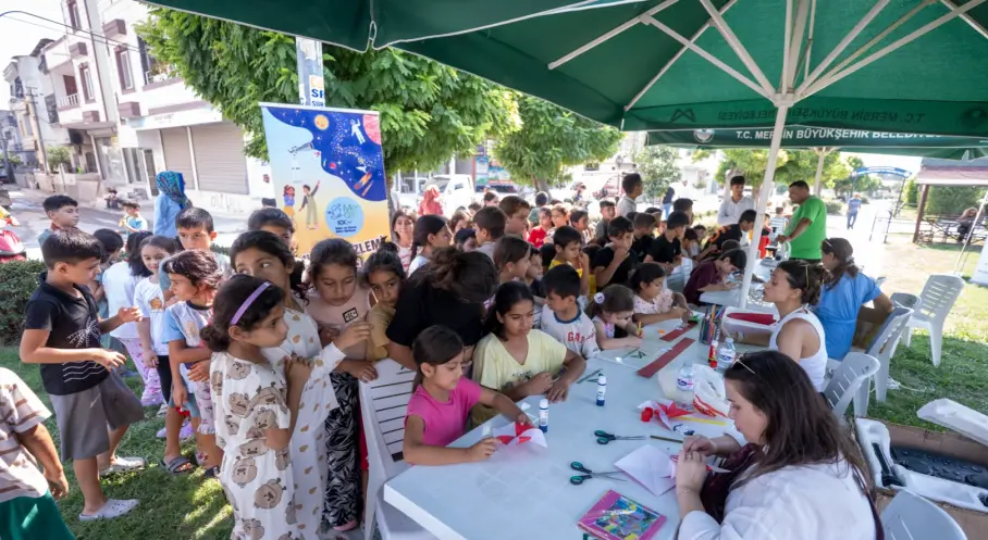 Mersin Büyükşehir’in Etkinlikleri Çocuklardan Büyük İlgi Görüyor