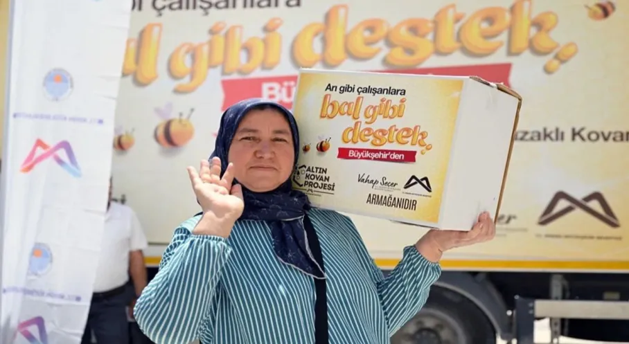 Mersin'de Arıcılara Müjde! 'Bal Gibi' Destek Geldi
