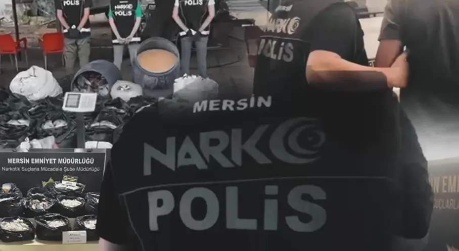 Mersin'de Rekor Uyuşturucu Baskını: 3.5 Milyon Hap Ele Geçirildi! 8 Gözaltı