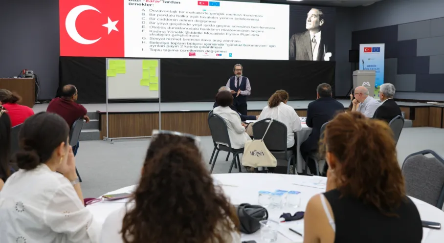 Mersin'de Sivil Katılım Atağı! AB Destekli Proje ile Yerel Yönetim Güçleniyor