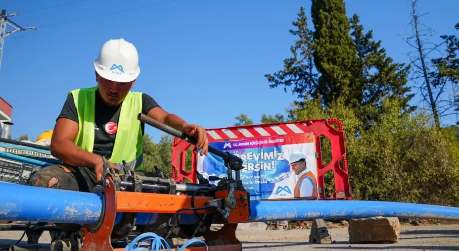 MESKİ’den Mersin Genelinde Kesintisiz İçme Suyu İçin Altyapı Seferberliği