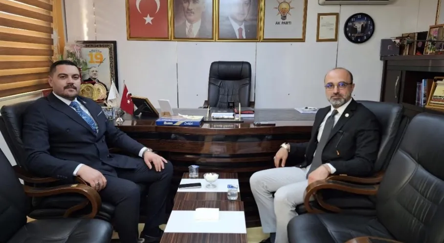 MHP Burdur İl Başkanı'ndan AK Parti'ye Sürpriz Ziyaret: İş Birliği Mesajı!