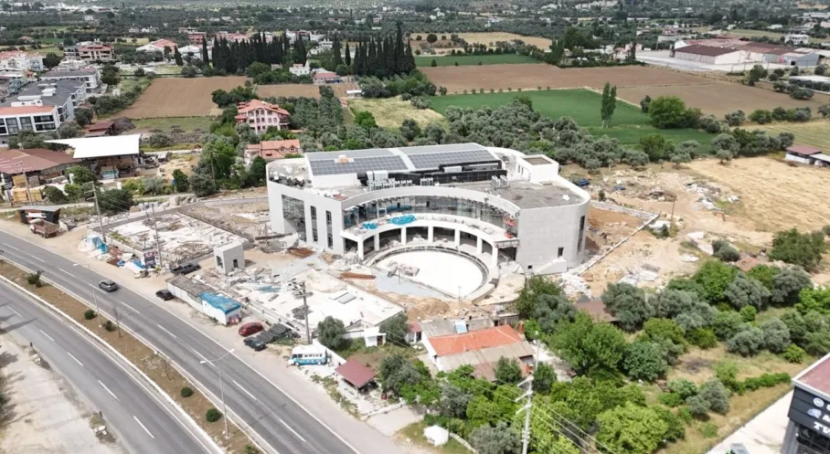 Milas Kültür Merkezi'nde Sona Doğru: %77'si Tamamlandı!
