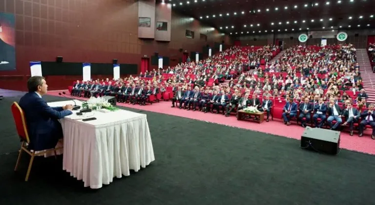 Millî Eğitim Bakanı Yusuf Tekin Adana'da Eğitim Toplantısına Katıldı