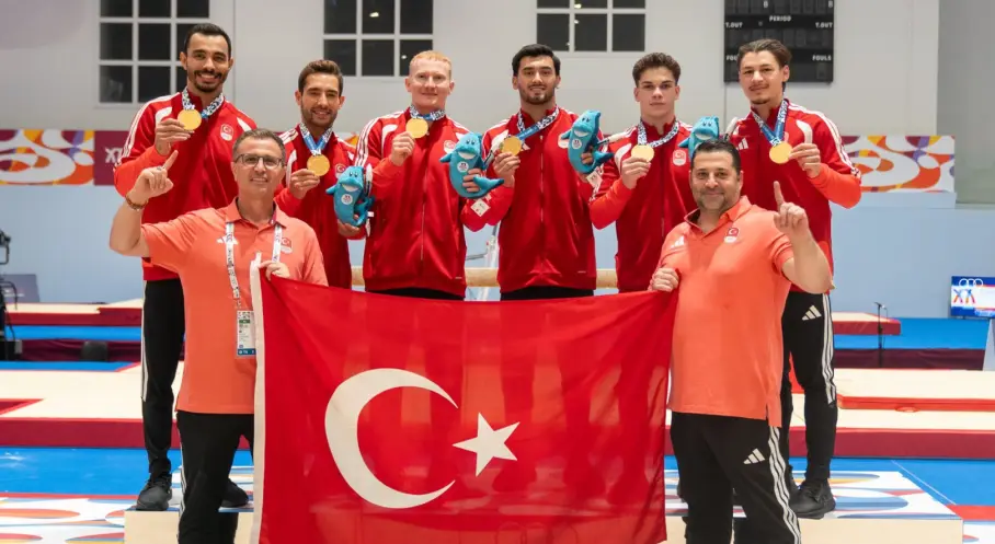 Milli Jimnastikçi Altan Doğan’dan Akdeniz Oyunları’nda Altın Madalya