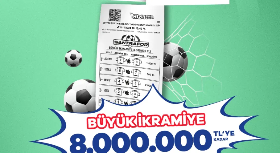 Milli Piyango Santrafor: 8 Milyon TL'lik İkramiye Fırsatı!