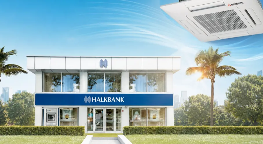 Mitsubishi Heavy Klima Sistemleri ile Halk Bank Şubelerinde 8 Yıllık Güven ve Konfor İş Birliği 2026’da Devam Ediyor