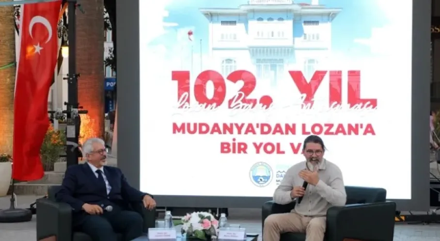 Mudanya'da Lozan Rüzgarı: Tarihi Söyleşi Yoğun İlgi Gördü!