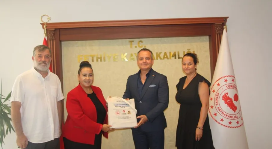 Muğlatürk TV'den Kaymakam Akkaya'ya Ziyaret: Fethiye Gündemi Masaya Yatırıldı!