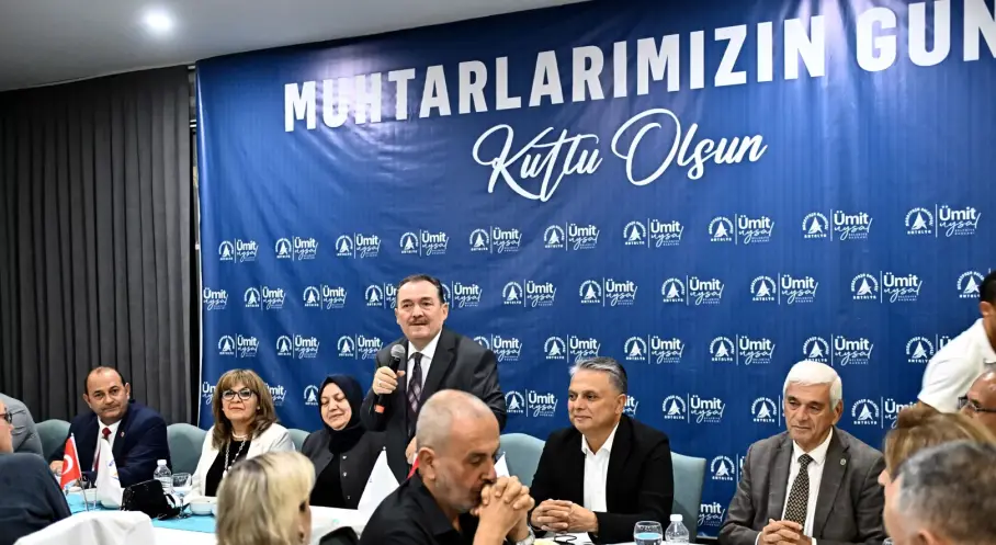 Muratpaşa’da Muhtarlar Günü Buluşması