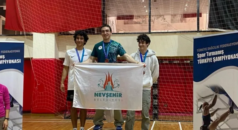 Nevşehirli Sporcu Mustafa Sacit Sümer, Gençler Türkiye Şampiyonu Oldu