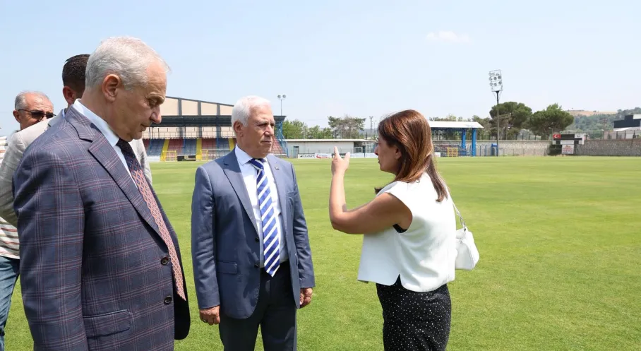 Mustafakemalpaşa Stadı'na Büyükşehir'den Rönesans! İşte Yeni Hali