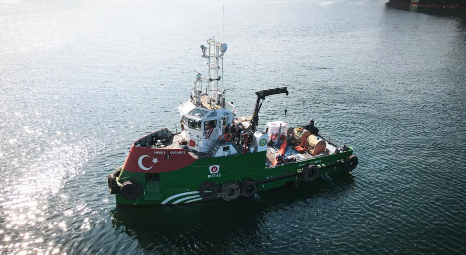 NAVTEK'in 'En Etkili' Deniz Temizlik Gemisi BOTAŞ Ceyhan'da!
