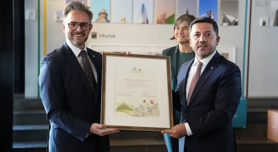 Nevşehir-Pforzheim Kardeşliği 25 Yaşında! Tarihi Anlaşma Yenilendi