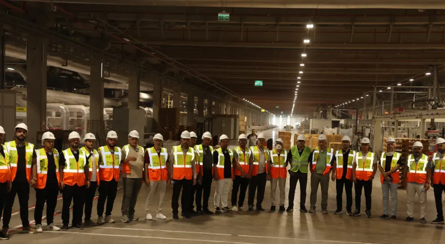 NG Kütahya Seramik, İnşaat Devlerini Fabrikasında Ağırladı!