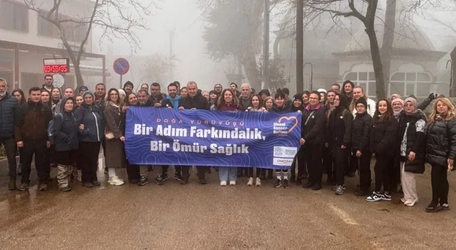 Nilüfer ve ONKODAY'dan Kansere Karşı Dev Adım: 7.5 Kilometrelik Farkındalık Yürüyüşü Nefes Kesti!