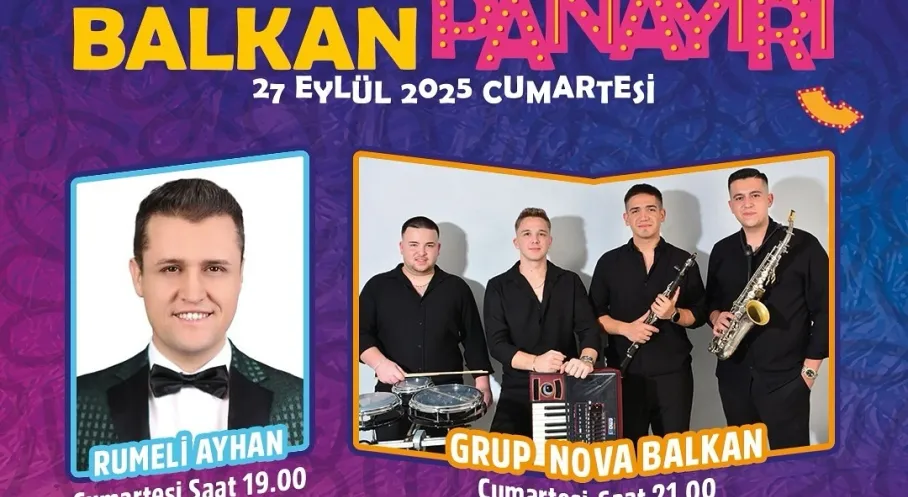 Nilüfer'de Balkan Panayırı Coşkusu: 27-28 Eylül'de Görükle'de!