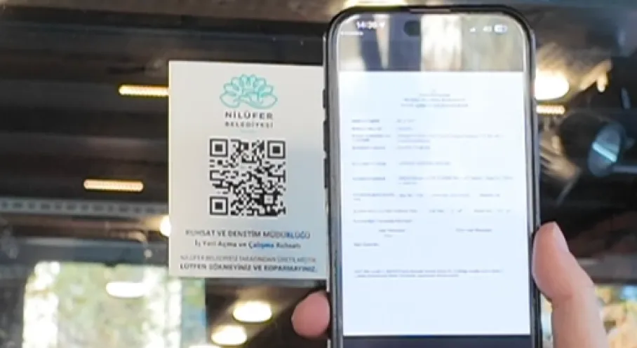Nilüfer'de Devrim! İşyeri Ruhsatları Artık QR Kod ile Kontrol Ediliyor!